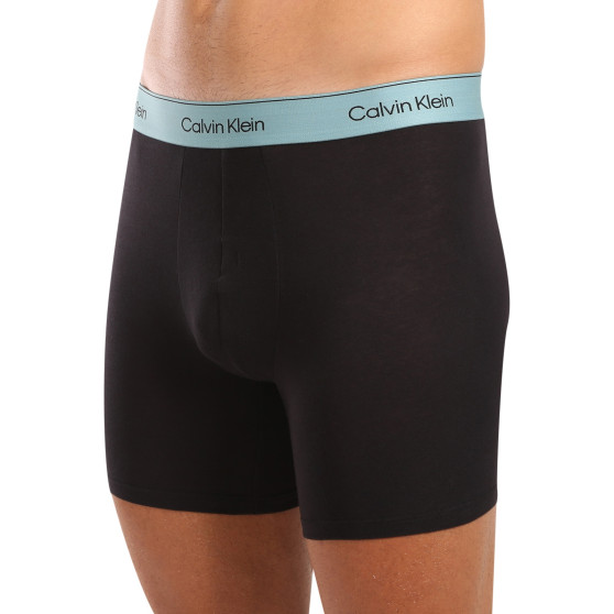 3PACK fekete Calvin Klein férfi boxeralsó (NB3964A-U2Y)