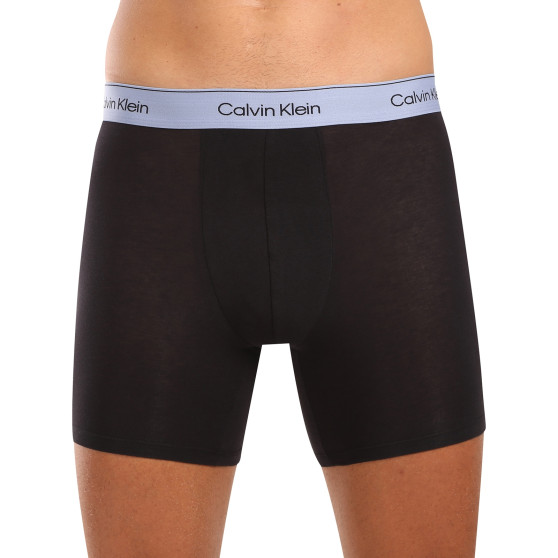 3PACK fekete Calvin Klein férfi boxeralsó (NB3964A-U2Y)