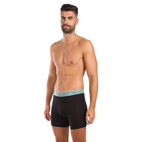 3PACK fekete Calvin Klein férfi boxeralsó (NB3964A-U2Y)