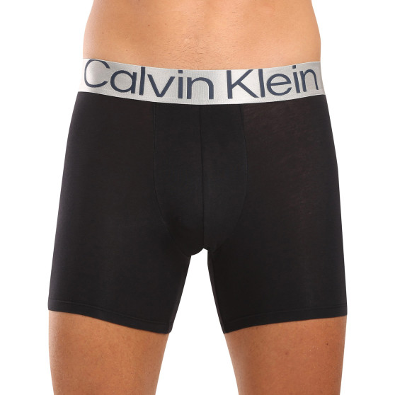 3PACK fekete Calvin Klein férfi boxeralsó (NB3131A-PZE)