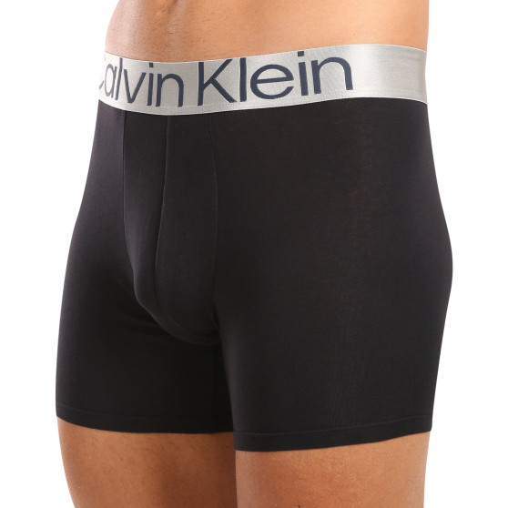 3PACK fekete Calvin Klein férfi boxeralsó (NB3131A-PZE)