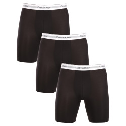 3PACK fekete Calvin Klein férfi boxeralsó (NB3955A-UB1)