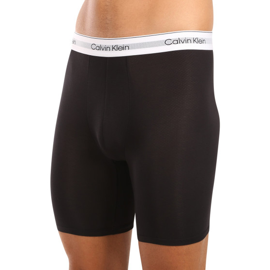 3PACK fekete Calvin Klein férfi boxeralsó (NB3955A-UB1)