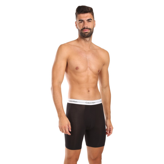 3PACK fekete Calvin Klein férfi boxeralsó (NB3955A-UB1)