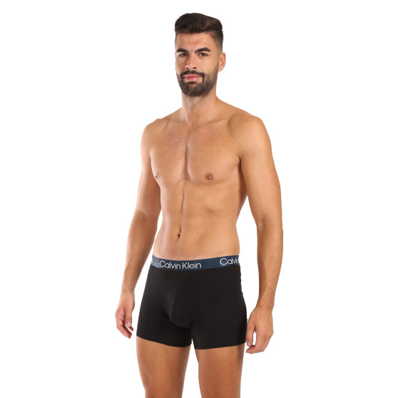 3PACK fekete Calvin Klein férfi boxeralsó (NB2971A-PZI)