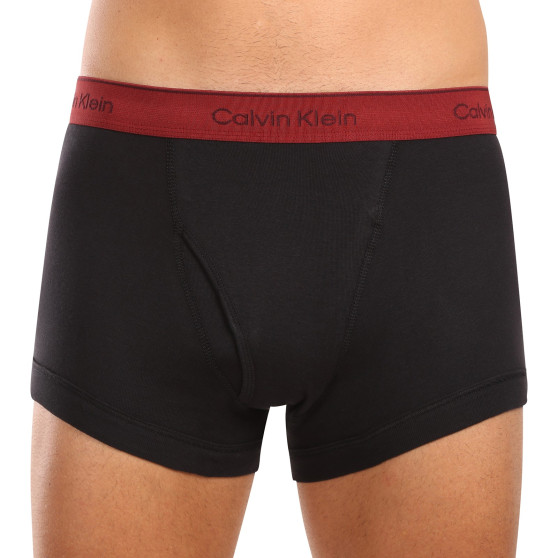 3PACK fekete Calvin Klein férfi boxeralsó (NB4002A-PRU)