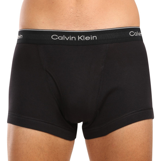 3PACK fekete Calvin Klein férfi boxeralsó (NB4002A-PRU)