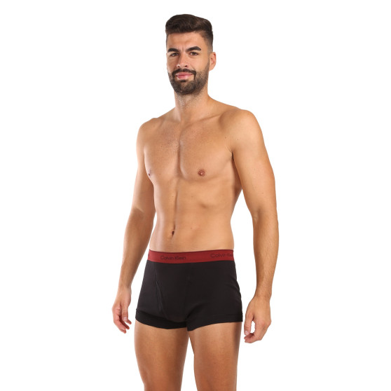 3PACK fekete Calvin Klein férfi boxeralsó (NB4002A-PRU)