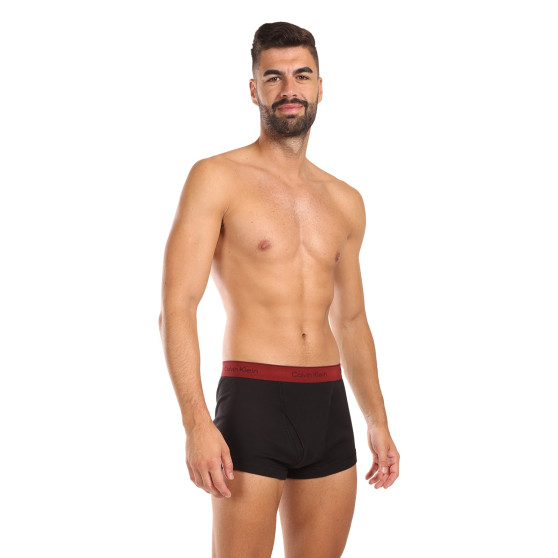 3PACK fekete Calvin Klein férfi boxeralsó (NB4002A-PRU)