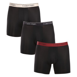 3PACK fekete Calvin Klein férfi boxeralsó (U2664G-001)