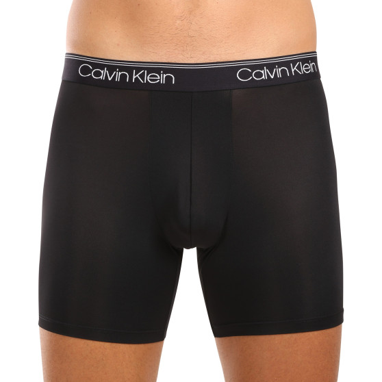 3PACK fekete Calvin Klein férfi boxeralsó (NB2570A-Q84)