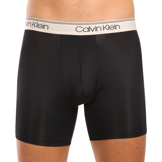 3PACK fekete Calvin Klein férfi boxeralsó (NB2570A-Q84)