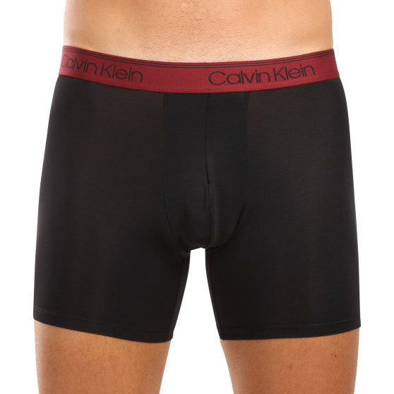 3PACK fekete Calvin Klein férfi boxeralsó (NB2570A-Q84)