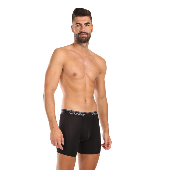 3PACK fekete Calvin Klein férfi boxeralsó (NB2570A-Q84)