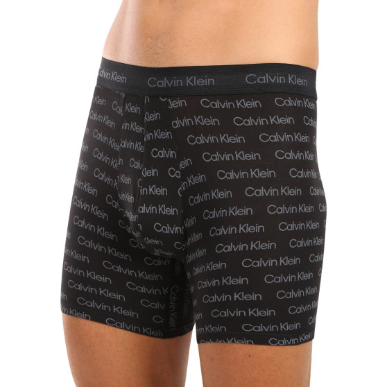 3PACK többszínű Calvin Klein férfi boxeralsó (NB3057A-QYP)