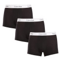 3PACK fekete Calvin Klein férfi boxeralsó (NB3963A-UB1)