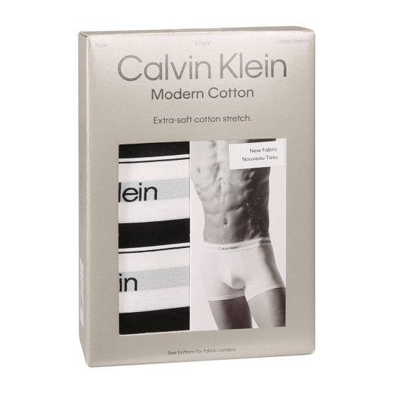 3PACK fekete Calvin Klein férfi boxeralsó (NB3963A-UB1)