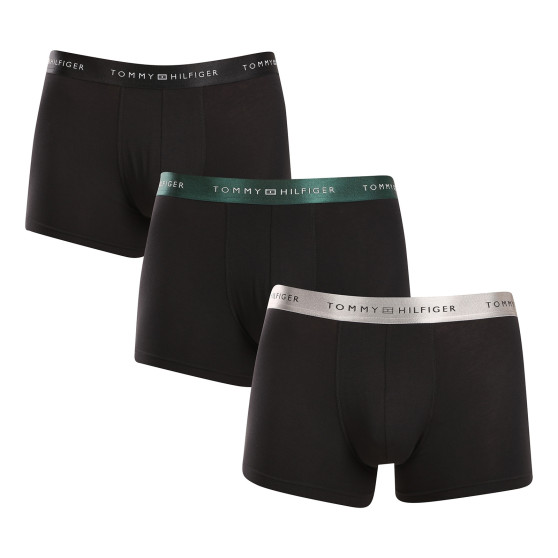 3PACK fekete Tommy Hilfiger férfi boxeralsó (UM0UM03411 0SJ)