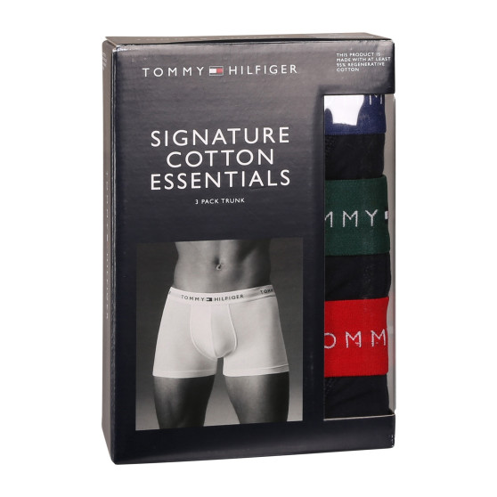 3PACK sötétkék Tommy Hilfiger férfi boxeralsó (UM0UM02763 0WN)