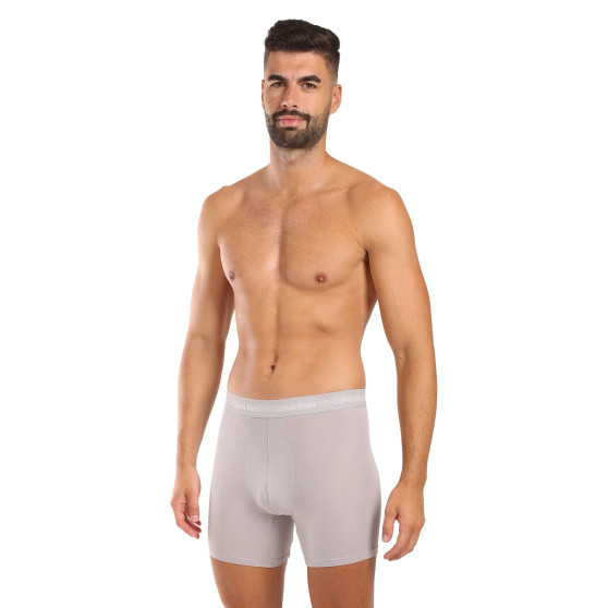 3PACK többszínű Calvin Klein férfi boxeralsó (NB1770A-QRH)