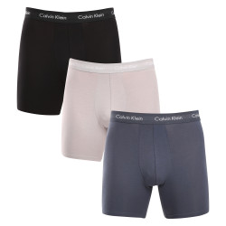 3PACK többszínű Calvin Klein férfi boxeralsó (NB1770A-QRH)