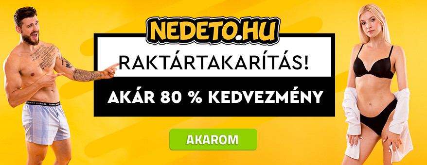 Raktártakarítás! Akár 80 % kedvezmény